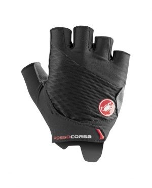 GUANTES CASTELLI ROSSO CORSA ESPRESSO PARA MUJER – EXTRA CHICA – NEGRO