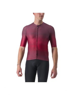 JERSEY CASTELLI – AERO RACE 6.0 – MEDIANA – RED BORDEAUX