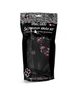 MUC-OFF SET DE 3 CEPILLOS