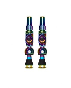 MUC-OFF – KIT VALVULAS TUBELESS BIG BORE LITE CHICA – IRIDISCENTE